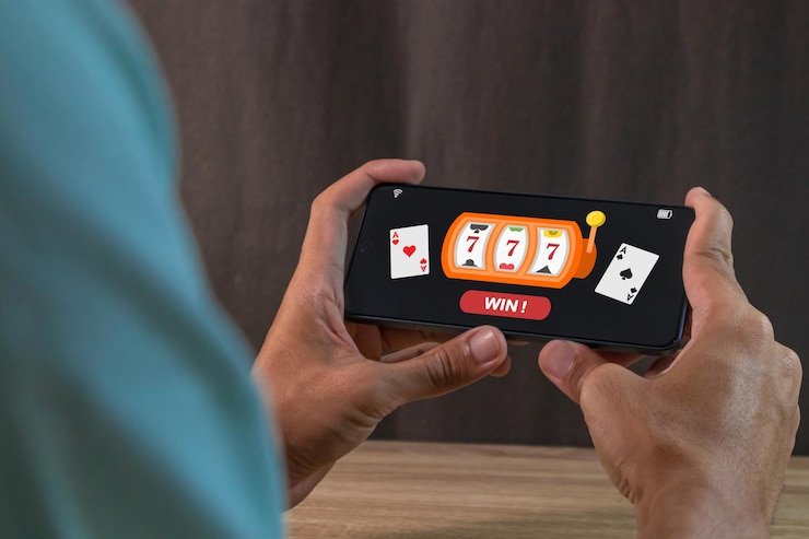 Layar pengaturan izin di aplikasi mobile dengan toggle untuk notifikasi dan lokasi